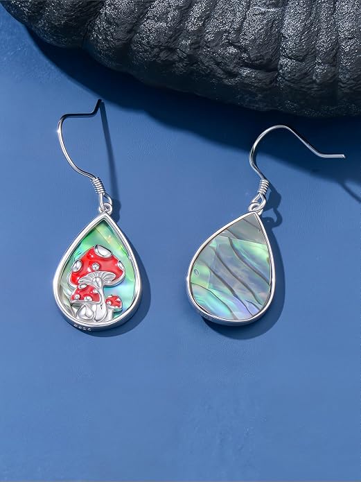 Animal/Leaf/Gothic Dangle Earrings 925 Sterling Silver Animal/Leaf/Gothic Dangle Drop Earrings Easter/Halloween/Christmas Jewelry Gifts for Women Her
