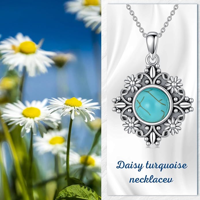 PELOVNY Celtic Knot Necklaces for Women 925 Sterling Silver Gemstone/Birthstone Teardrop Infinity Necklace Irish Celtic Pendant Jewelry Gifts for Mom Daughter Wife