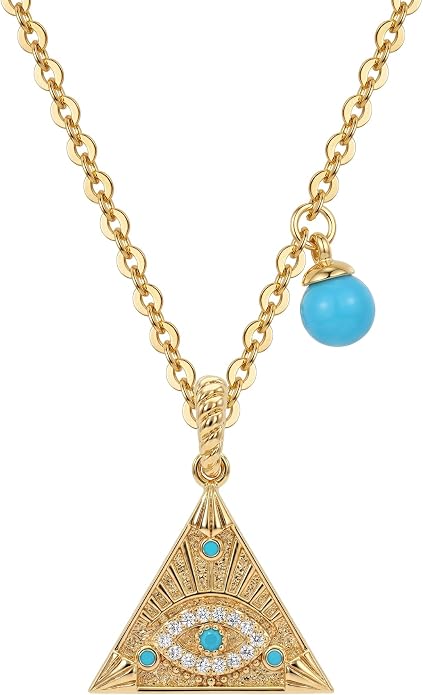 Fashion Dainty Necklace for Women - 14K Gold Plated Detachable Pendant with Cubic Zirconia Accent, Hypoallergenic Layering Jewelry for Women, Trendy Storm Charm Necklace for Daily Wear & Gifting