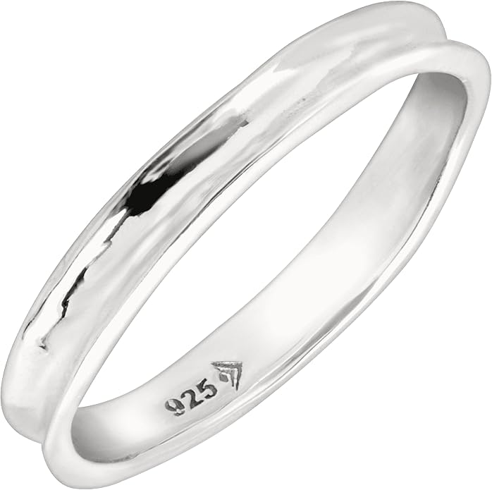 Silpada 'Stellar Stable' Stacking Ring in Hammered Sterling Silver