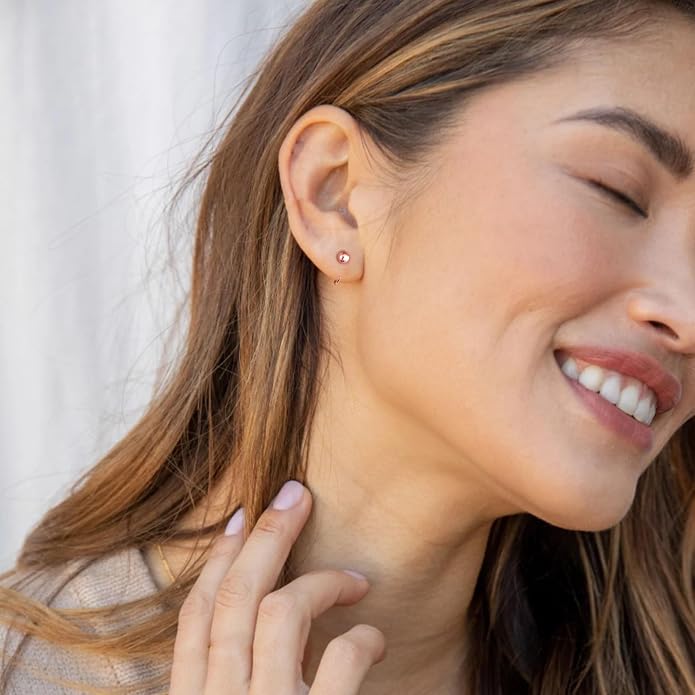 CHIC & ARTSY 925 Sterling Silver Half Hoop Earrings for Women, Small Huggie Hoops Set with Ball Bar Star Moon Cross & Pearl, Lightweight Comfort Fit Everyday & Sleep Earrings