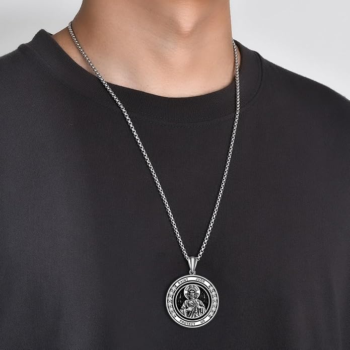 925 Sterling Silver Necklace for Men Women, Birthday Keepsake Jewelry Gifts for Mom Dad Friend