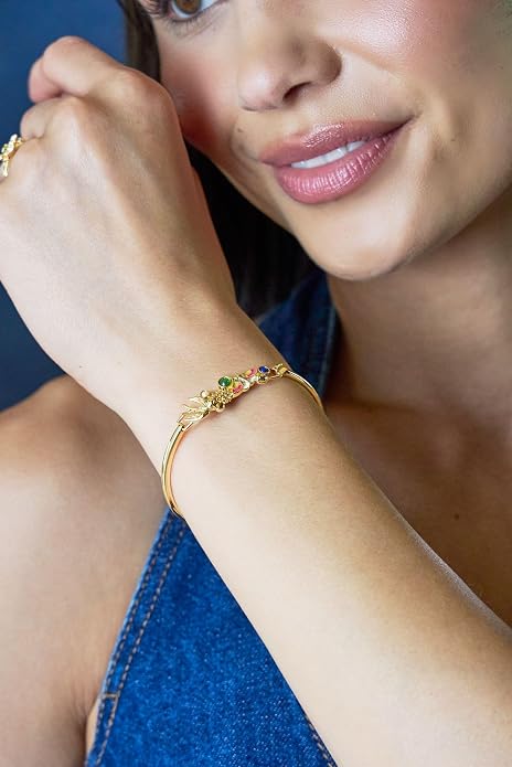 Alex and Ani Woodland Bracelets for Women - Nickel-Free Finish, Trendy, Dainty Design for Everyday Wear, Ideal Gift