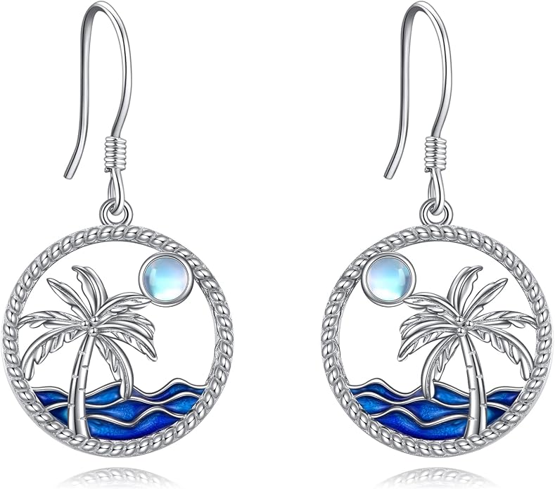 Beach Starfish Earrings for Women Sterling Silver Starfish Jewelry Gifts