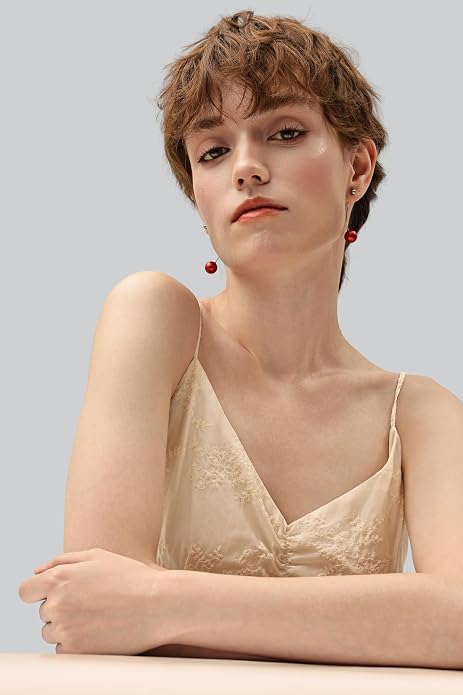 Trendy Long Thread Ball Dangle Earrings Set for Women, Colorful Drop Earrings, 6/16 Pcs DIY Interchangeable Aluminum Alloy Beads, Titanium Ear Hooks, Lightweight and Sensitive Ear Friendly