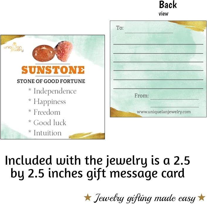 Natural raw gemstone pendant chain necklace with white gold over 925 solid sterling silver, birthstone dainty solitaire gift for her, uniquelan jewelry