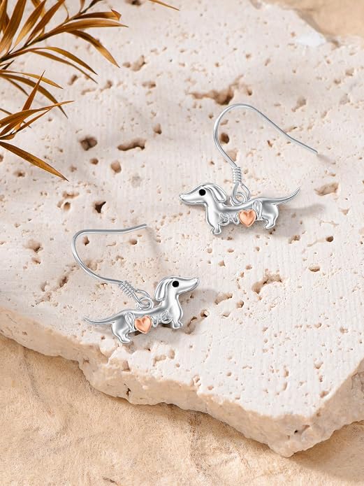 Seiyang Dangle Earrings 925 Sterling Silver Animal/American Flag/Turquoise Dangle Drop Earrings Jewelry Gifts for Women