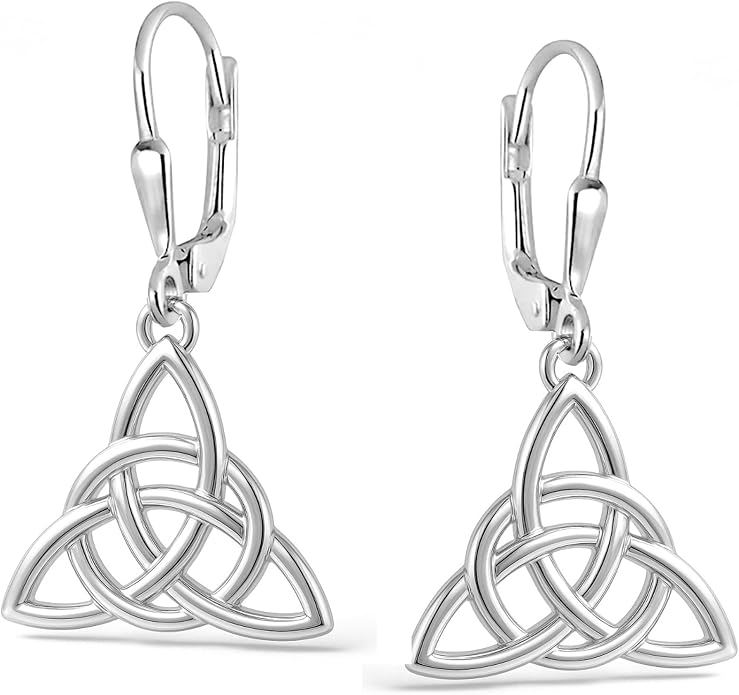 LeCalla 925 Sterling Silver Leverback Drop Earrings | Lightweight Italian Teardrop Dangle Earring for Women