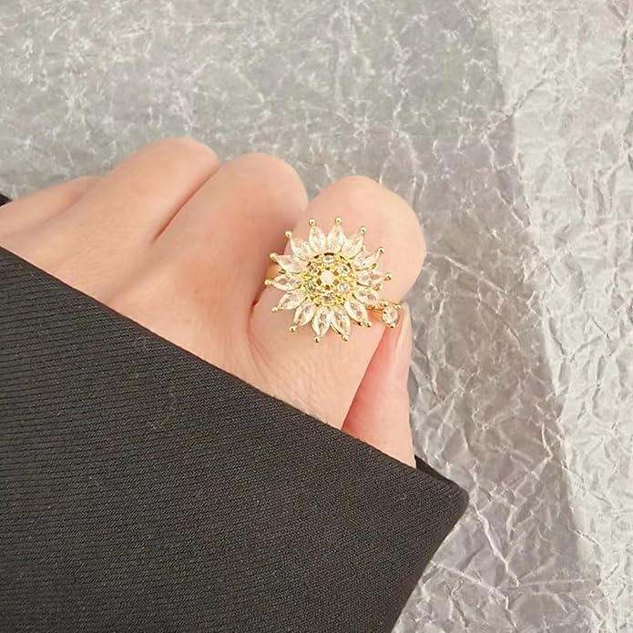 925 Sterling Silver Ring Minimalist Adjustable Rings Band Handmade Rings for Women Girls
