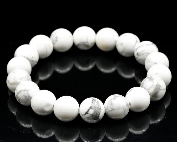 Natural Gemstone Beaded Stretch Bracelet for Men & Women | Handmade 8mm Stone Jewelry | Zodiac Chakra Elastic Bracelet | Meaningful Gift Collection
