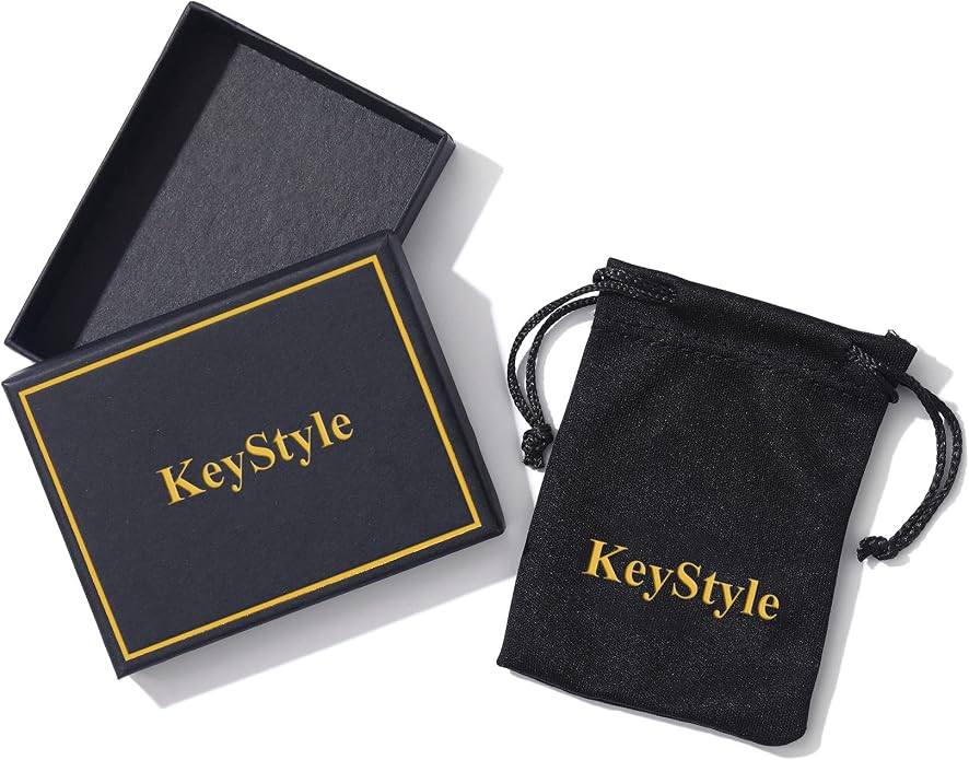 KeyStyle Bold Initial Letter Rings Adjustable, GoldChic Jewelry Women Gold Statement Ring Personalized Engraved Women’s Open Signet Ring for Party (Gold, White Gold, Black)