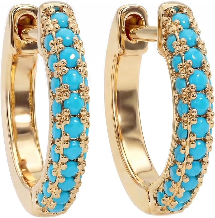 MYEARS Women Huggie Earrings Gold Hoop 14K Gold Filled Small Simple Hypoallergenic Everyday Jewelry