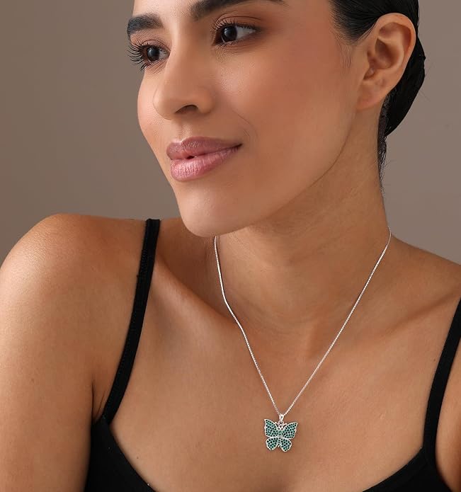 LeCalla 925 Sterling Silver Pendant Necklace | Crescent Moon and Star Necklace Jewelry | Handmade Charm Pendant Necklace for Women | Adjustable Chain Necklace Gifts for Women Valentine s Day, Mother s Day