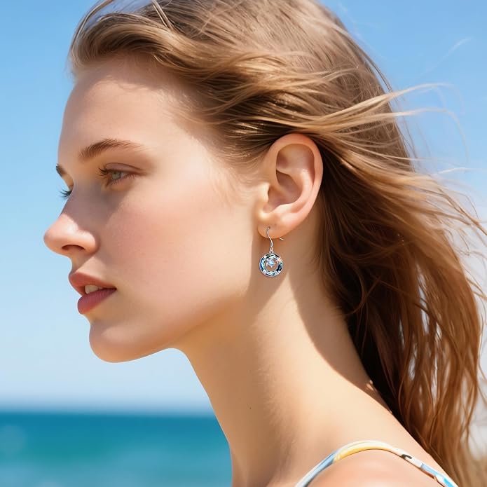 Dolphin/Teardrop/Filigree Earrings Earrings for Women Dangle Earrings 925 Sterling Silver Dangle Earrings Jewelry for Women