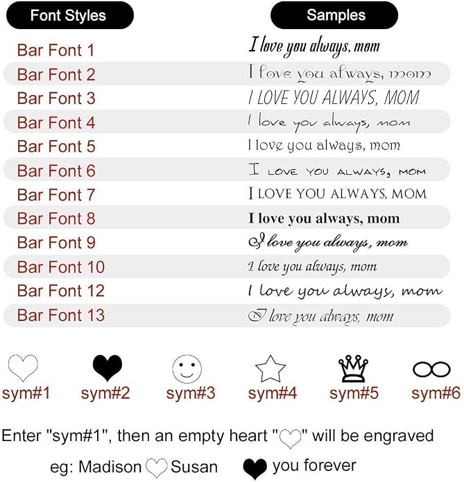 Xianofu Personalized Vertical Name Bar Necklace Fathers Day, Custom Message Engraved 4 Sided Bar Necklace Charm Stainless Steel Pendant for Men, Women