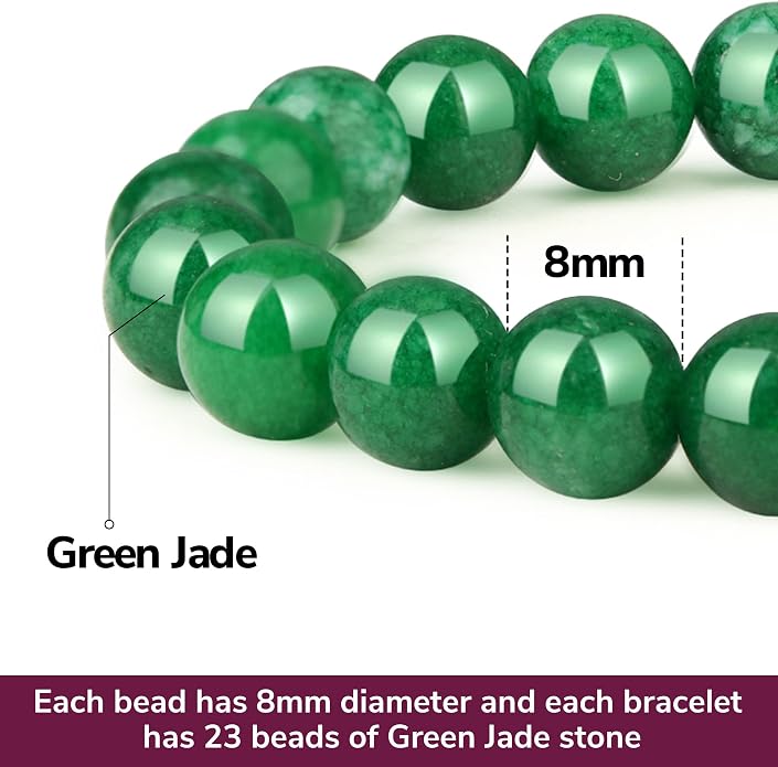 Crystal Vibe - Healing Crystal Bracelet for Women & Men | Natural Gemstone Bead Bracelet | Adjustable Handmade Energy Stone Bracelet | Bracelet for Meditation, Yoga & Daily Wear | Multiple Types