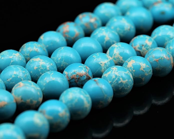 Natural Gemstone Beaded Choker Necklace | 8mm Handmade Adjustable Jewelry for Men & Women | Chakra Balancing Crystal Necklace | Spiritual Gift | Macrame Cord with Extender