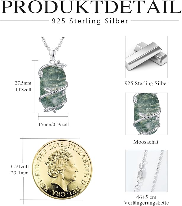 Bar Opal Leaf Necklace For Women S925 Sterling Silver White Opal Pendant with Leaf Charm Bar Pendant Jewelry Gift For Mom Daughter Wife