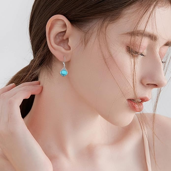Teardrop Earrings Sterling Silver Filigree Irish Celtic Teardrop Drop Earrings Jewelry Gifts For Women