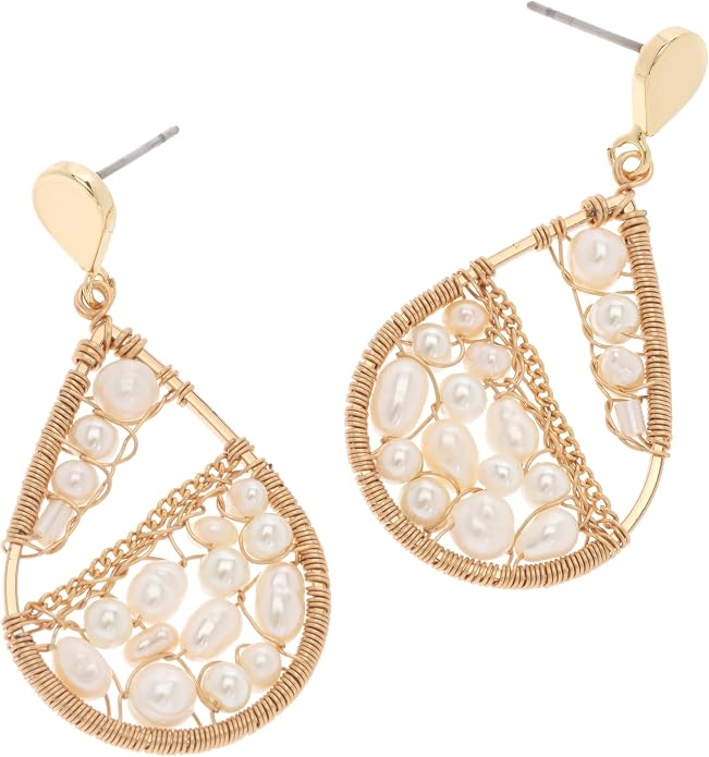 Dangle Bead Earring - Choice of Colors