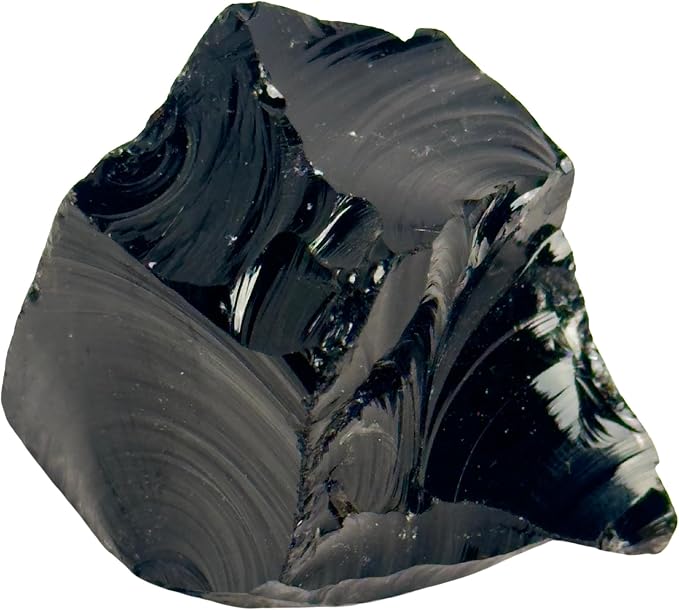 Large 1.25-2.0” Natural Black Obsidian Raw Crystals Stones for Meditation, Chakra, Reiki, Crystal Grid, Energy Work, Wire Wrapping, Tumbling & Spiritual Home Decor