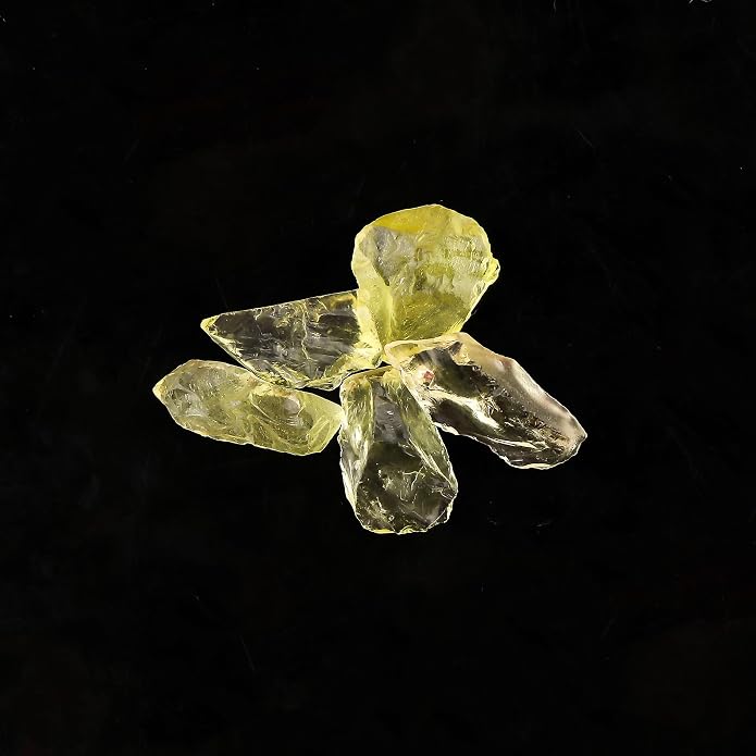 5pcs, Wholesale Raw Natural Gemstones and Crystals, Assorted Rough Stones, Bulk Loose Rock Supplies, DIY Crafts-Jewelry Making, Wire Wrapping, Gem Collection