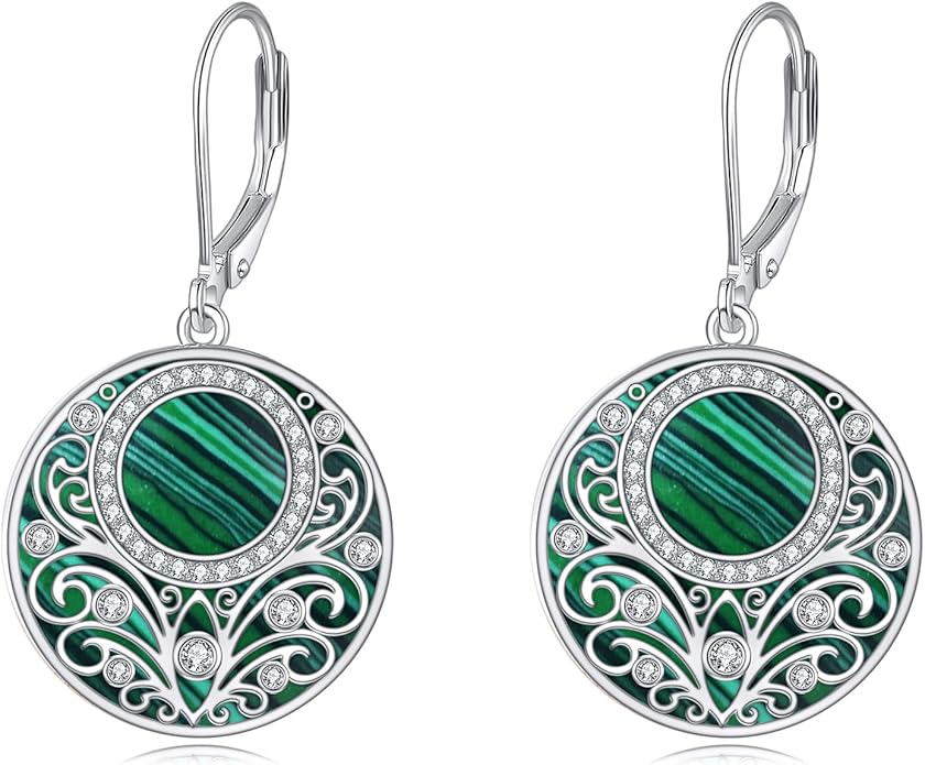 Teardrop Earrings Sterling Silver Filigree Irish Celtic Teardrop Drop Earrings Jewelry Gifts For Women