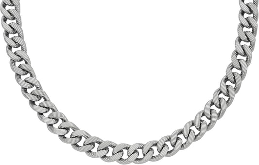 Fossil Men's Stainless Steel or Leather Necklace for Men