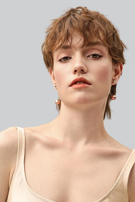 Trendy Long Thread Ball Dangle Earrings Set for Women, Colorful Drop Earrings, 6/16 Pcs DIY Interchangeable Aluminum Alloy Beads, Titanium Ear Hooks, Lightweight and Sensitive Ear Friendly