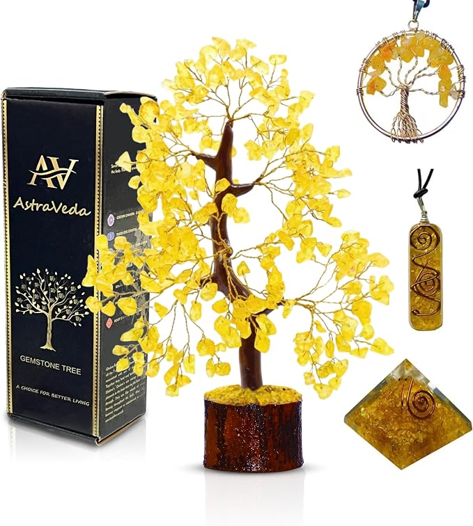 Citrine Tree, Crystal Tree of Life, Feng Shui, Healing Trees, Gemstones, Crystal Gifts, Healing Stones, Spiritual Gifts