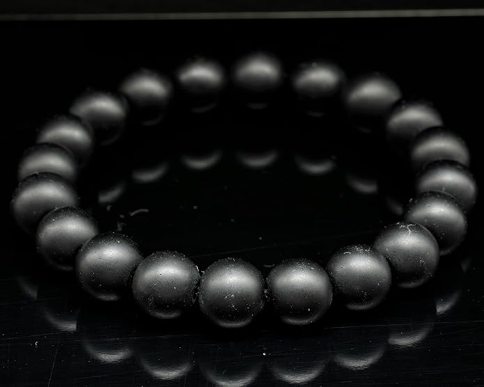 Natural Gemstone Beaded Stretch Bracelet for Men & Women | Handmade 8mm Stone Jewelry | Zodiac Chakra Elastic Bracelet | Meaningful Gift Collection