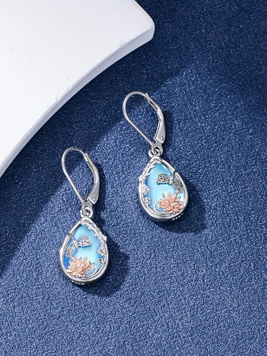 Seiyang Dangle Earrings 925 Sterling Silver Animal/American Flag/Turquoise Dangle Drop Earrings Jewelry Gifts for Women