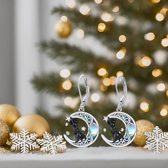 Aniu Tree of Life Earrings for Women Turquoise Malachite Teardrop Dangle Earrings for Women Sterling Silver Anniversary Birthday Drop Dangle Earrings Jewelry Gifts