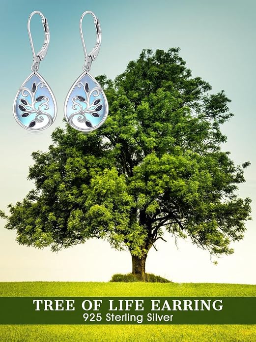 Midari Heart Dangle Earrings 925 Sterling Silver Leverback Drop Earrings Teacher Music Art Jewelry Gifts for Women Students Apple/Guitar/Palette/Note Design