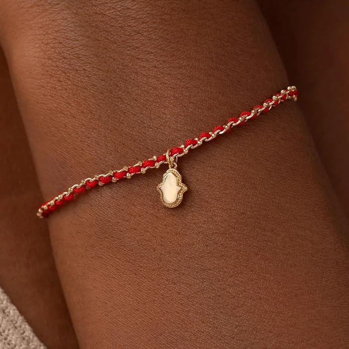 KARMA & LUCK Sacred Harmony Red String Protection Bracelet – Handmade Red Cord, Adjustable Spiritual Protection, Good Karma Wrist Jewelry