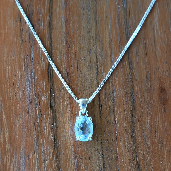 Birthstone Necklaces for Women Fine Jewelry Sterling Silver Dainty Infinity Pendant Anniversary Birthday Gifts for Her Wife Mom Lady Daughter, Chain 18"