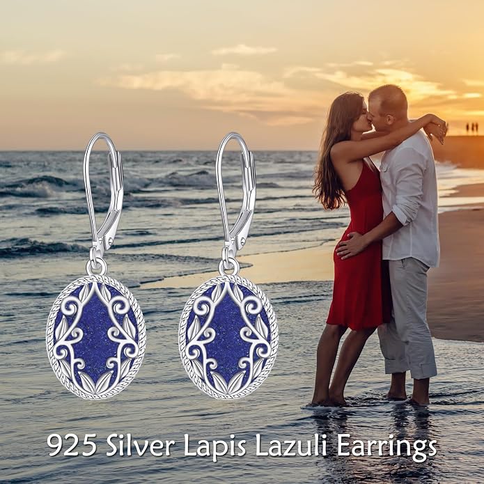 Teardrop Earrings Sterling Silver Filigree Irish Celtic Teardrop Drop Earrings Jewelry Gifts For Women