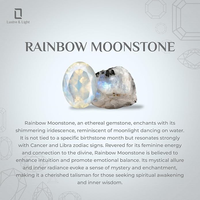 Hexagonal Shape Natural Gemstone Pendant Necklace for Women, Birthstone Jewelry Gifts for Her Birthday, Anniversary, Graduation (15x3.5mm, Bezel-Set)