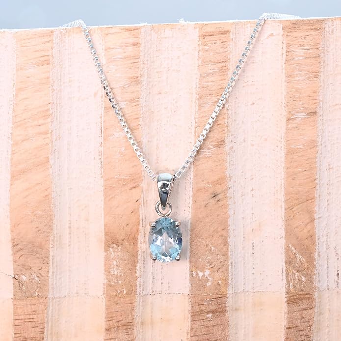 Birthstone Necklaces for Women Fine Jewelry Sterling Silver Dainty Infinity Pendant Anniversary Birthday Gifts for Her Wife Mom Lady Daughter, Chain 18"