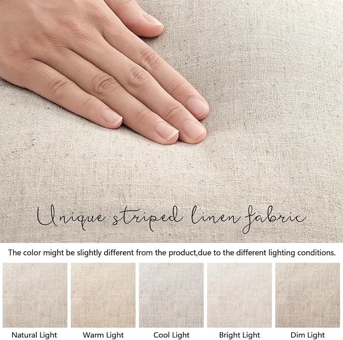 ZWJD Pillow Covers 16x16 Set of 2 Throw Pillow Covers with Fringe Chic Cotton Euro Shams Square Cushion Covers for Couch Sofa Bed Living Room Farmhouse Boho Decor, Natural Beige