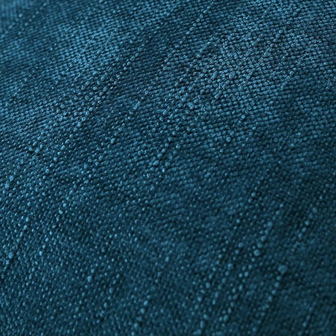 Set of 4 Soft Textured Decorative Throw Pillow Covers 22x22 Inch Cozy Farmhouse Cushion Cover Square Accent Pillow Cases for Bed Couch Sofa Living Room, Teal