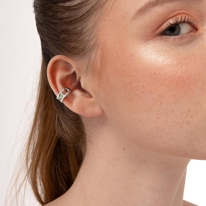 Cuff Earrings 925 Sterling Silver Ear Cuff Earrings Non-Piercing Fake Helix Cartilage Cuff Earrings Various Styles Ear Cuffs Fine Jewelry for Women