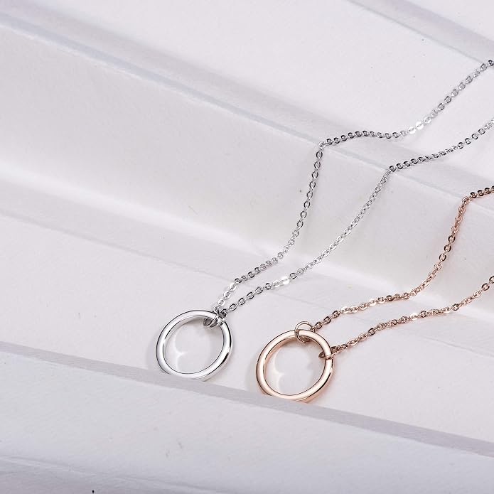 S.Leaf 18K Gold Plated Cubic Zirconia Choker Necklace for Women 925 Sterling Silver Layered Coin Moon Star Heart Circle Crystal Lariat Pendant Necklaces Gifts for Women Trendy