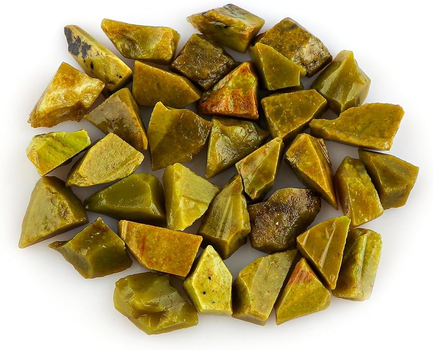 100cts, Wholesale Natural Raw Gemstones, Bulk Rough Stones Lot, Loose Crystal Supplies for Jewelry Making, Untreated Assorted Rough, Chakra Healing Crystals, Gem Collection