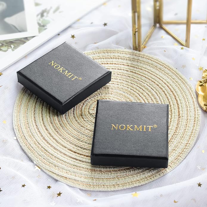 NOKMIT 5mm 14K Gold Filled Rings for Women Girls Dainty Thick Wedding Band Couple Anniversary Engagement Thumb Ring Gifts High Polished Plain Flat Cigar Band Tarnish Resistant Comfort Fit Size 4 to 11