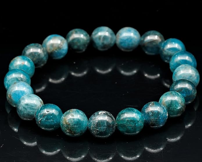 Natural Gemstone Beaded Stretch Bracelet for Men & Women | Handmade 8mm Stone Jewelry | Zodiac Chakra Elastic Bracelet | Meaningful Gift Collection