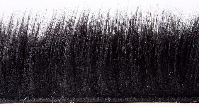 Ashler Faux Fur Rug, Black Area Rugs, Fluffy Sheepskin Fur Rug, Fuzzy Ultra Soft 2 x 6 Ft Rugs, Machine Washable Shag Rug, Nursery Throw Rugs for Bed, Living, Kids Room