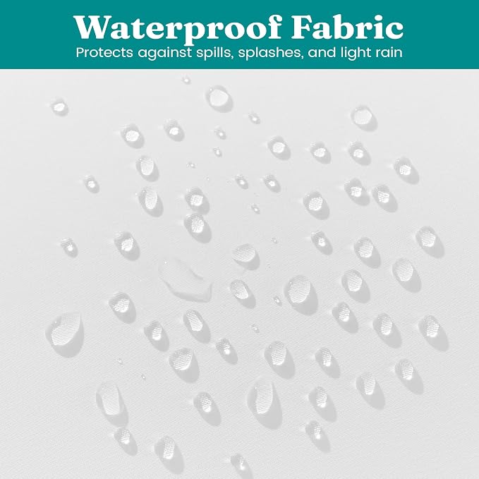 Oubonun 14x22 Waterproof Outdoor Pillow Inserts – Set of 2 Firm & Fluffy, Water Resistant Throw Pillows for Patio, Garden, Porch, or Indoor Decorative