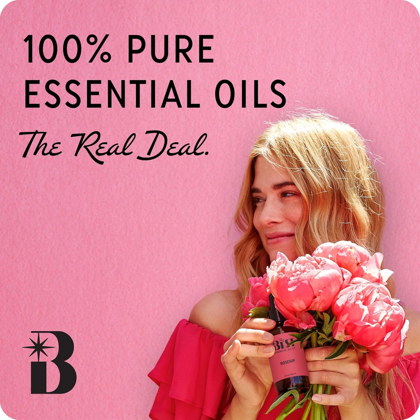 The Best Rose Essential Oil Roll-On- Premium Grade- Pre-Diluted in Coconut Oil- Ready to Use- 10 ml (.33 fl oz)