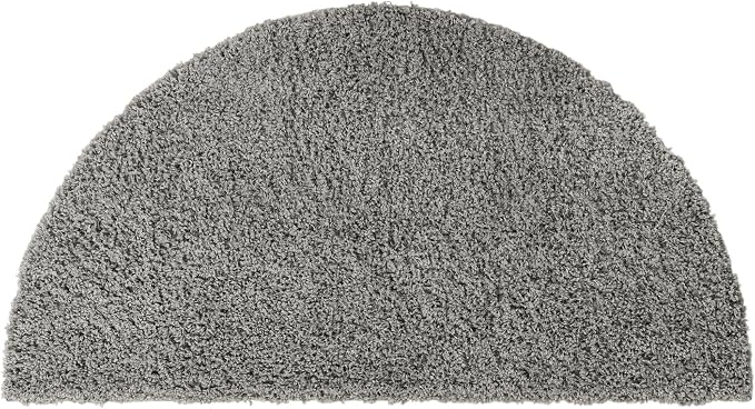 Unique Loom Solid Shag Collection Area Rug (3' 1" x 6' 1" Hearth Cloud Gray)